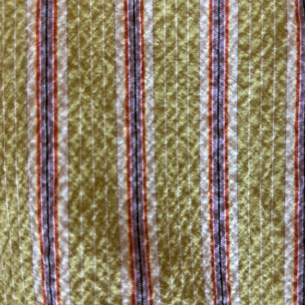 George Roth Los Angeles Spring Green with Multi Color Stripes Button Down - Picture 7 of 11
